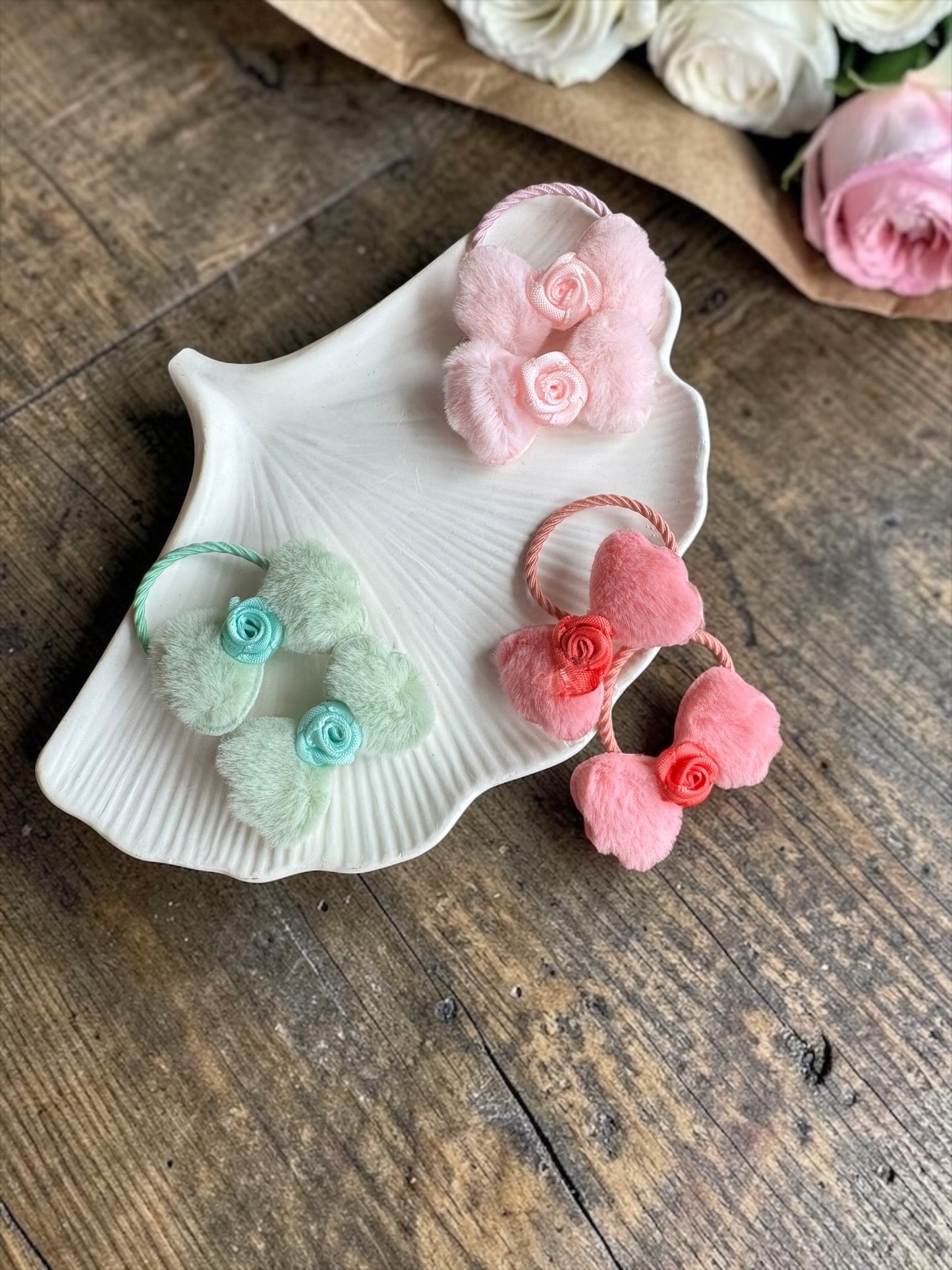 Velvet Rose & Plush Bow Ties