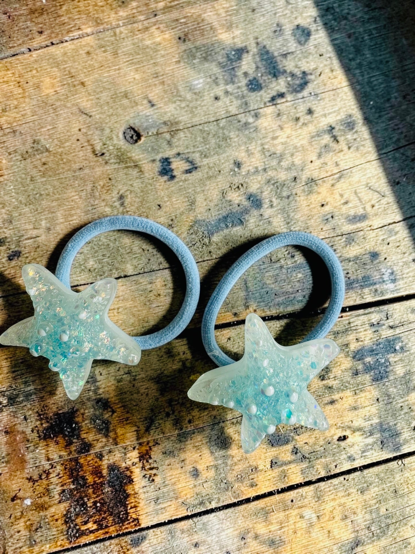 Stella Starfish Glitter Hair Ties