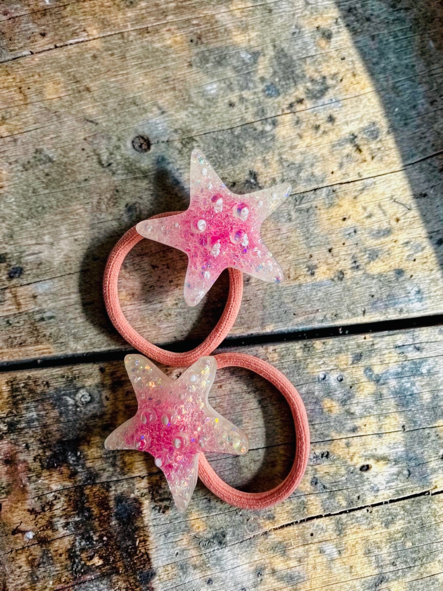 Stella Starfish Glitter Hair Ties