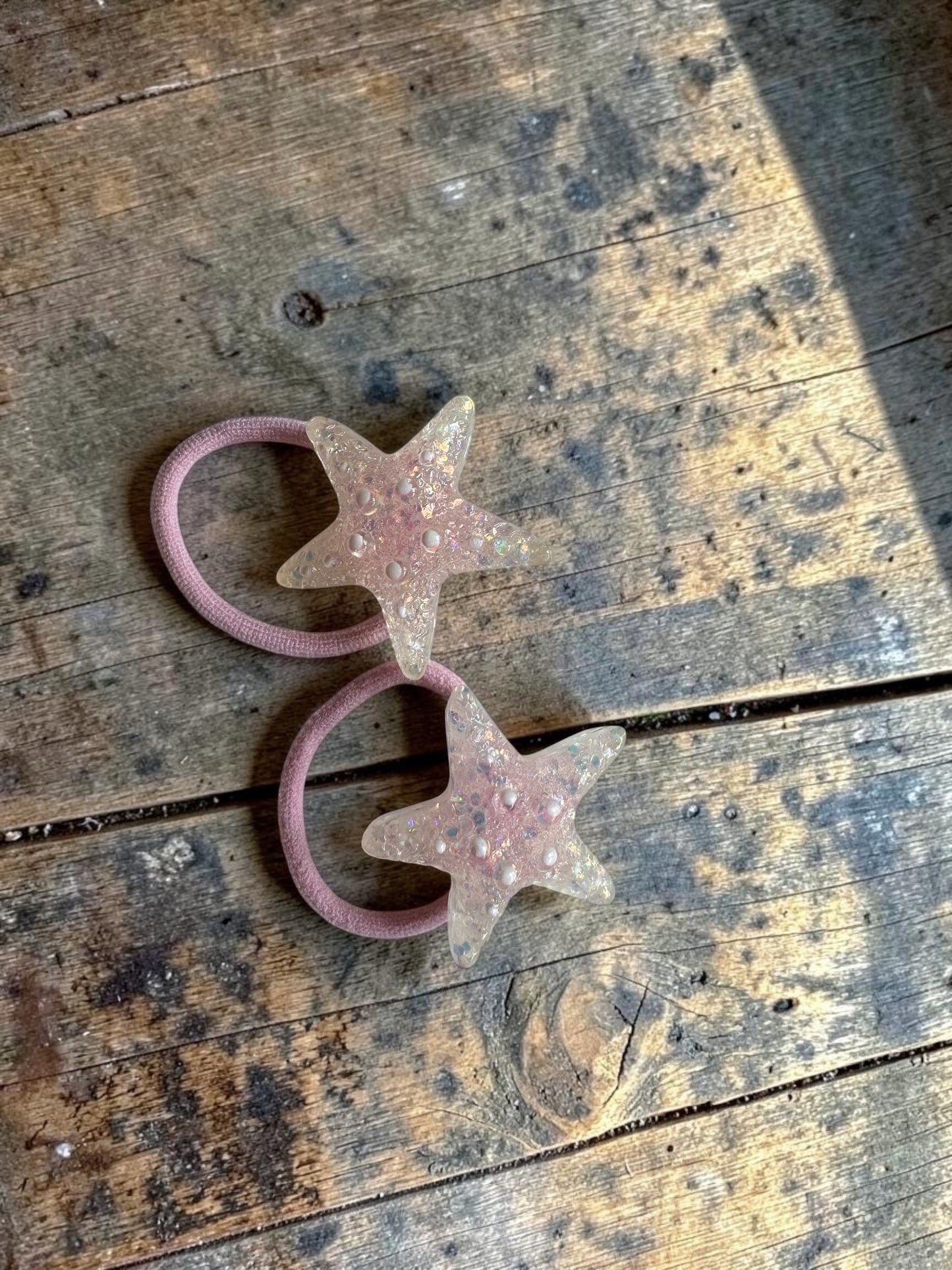 Stella Starfish Glitter Hair Ties