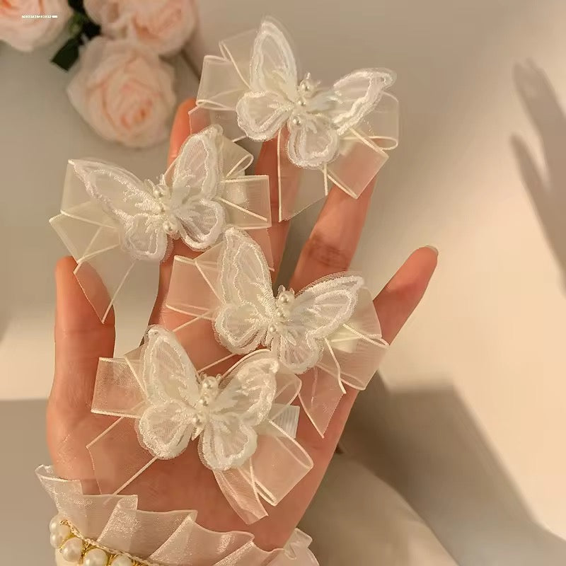 The Seraphina Organza Butterfly Clip