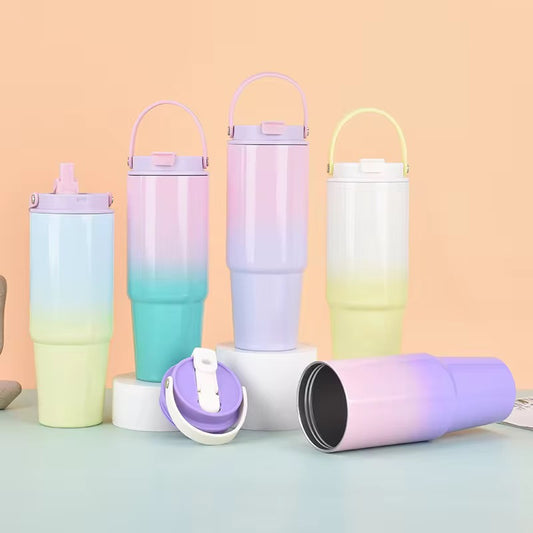 The Rainbow Stanley Sip Tumbler