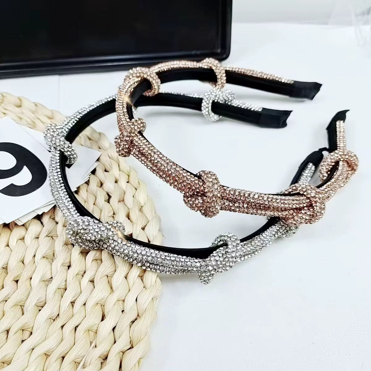 Celebrity Sparkle Braided Headband