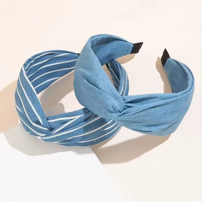 Nautical Stripe Knotted Headband