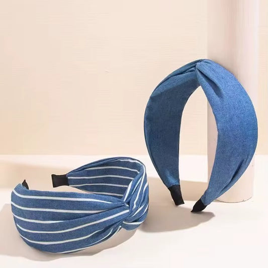 Nautical Stripe Knotted Headband