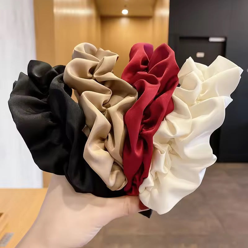 Dress Up Your Little Darling with Our Satin Ruffled Headband!