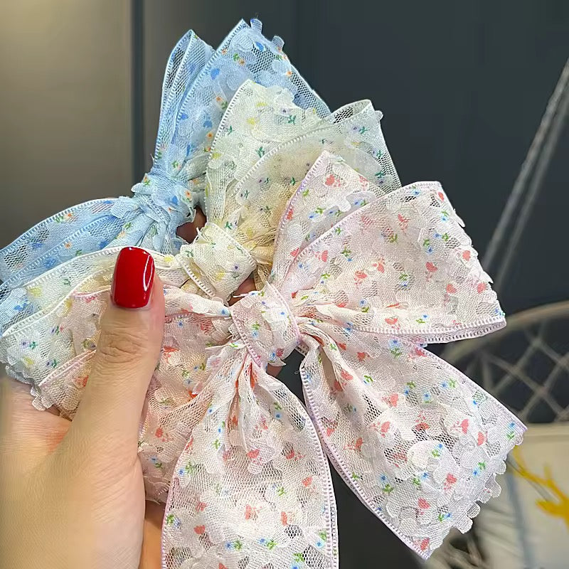 Cottagecore Mesh Bow