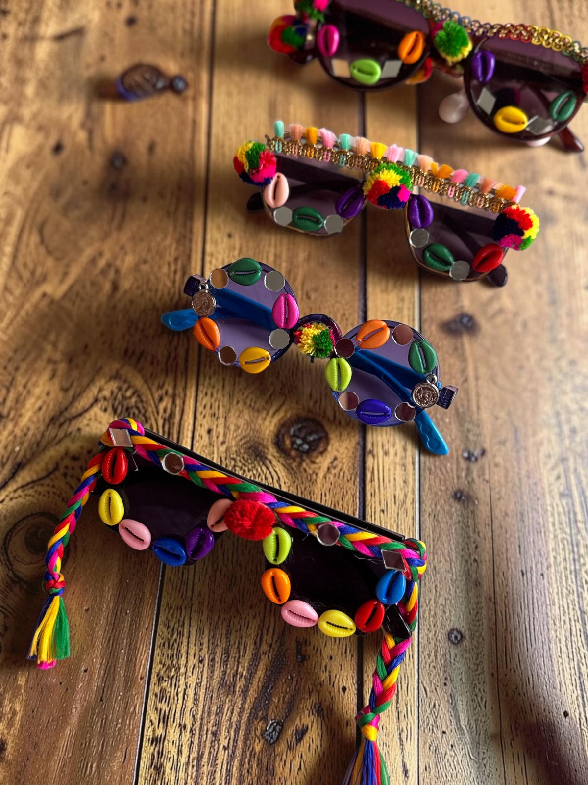 Navratri Garba Sunglasses – Assorted Boho Festive Eyewear