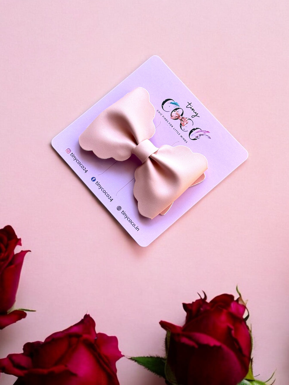 POWDER SCALLOPED EDGE BOW PACK