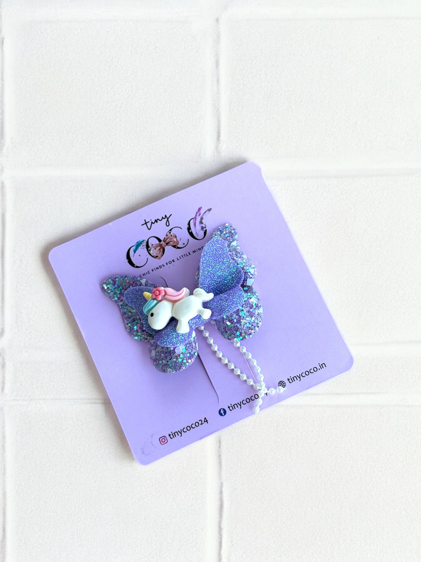 Unicorn Butterfly Dream Clip