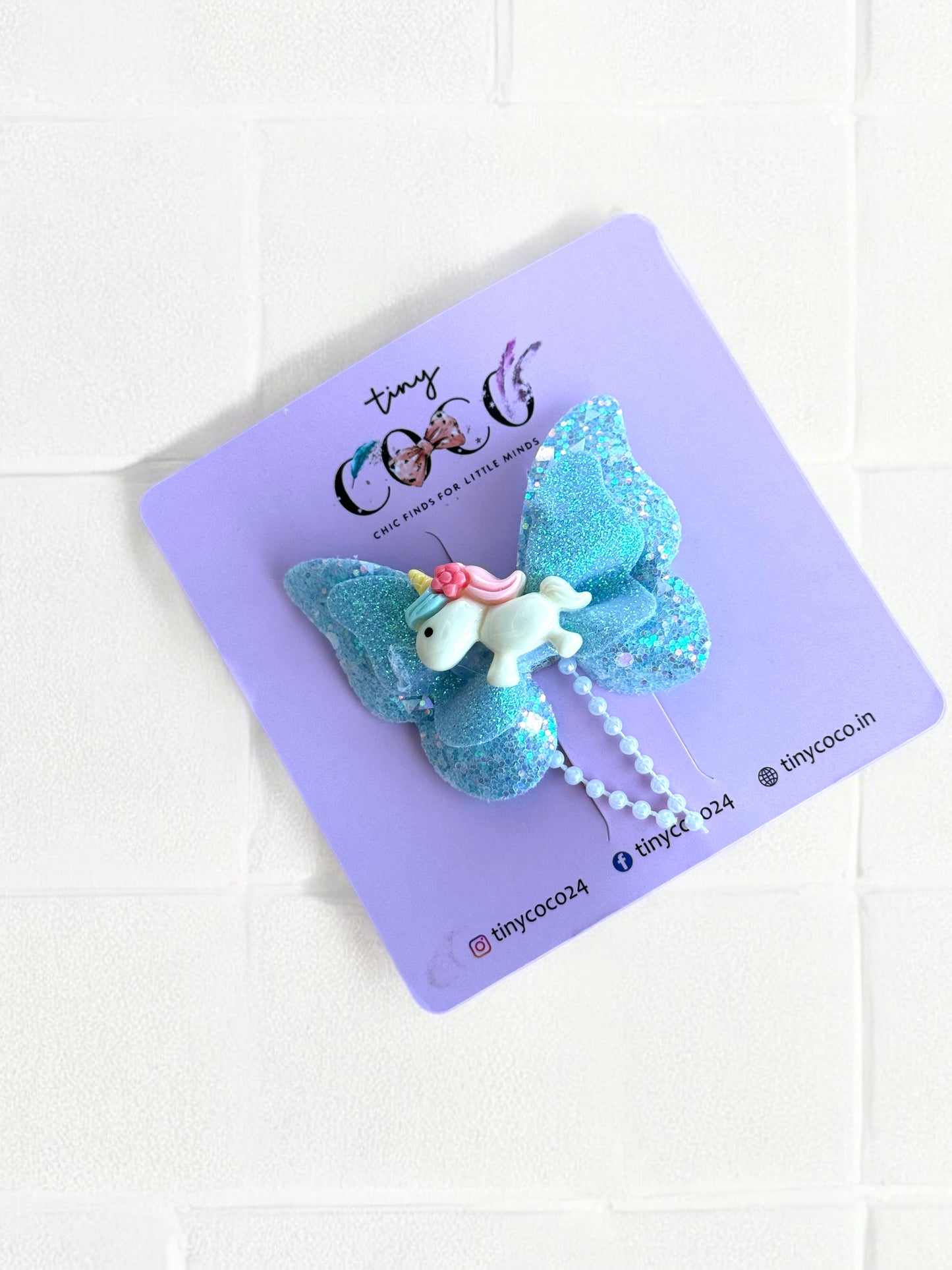 Unicorn Butterfly Dream Clip