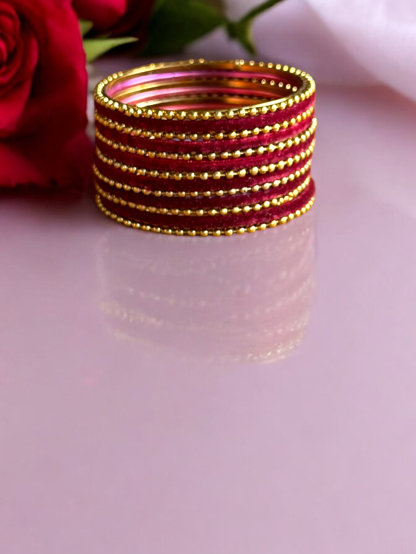 Dreamy Velvet Bangles (Available in various colors)