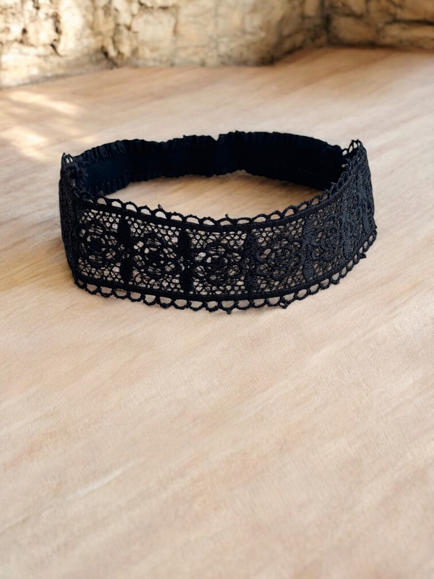 Midnight Lace Headband