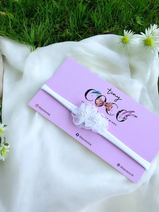 Mini Pearl Bloom Headband