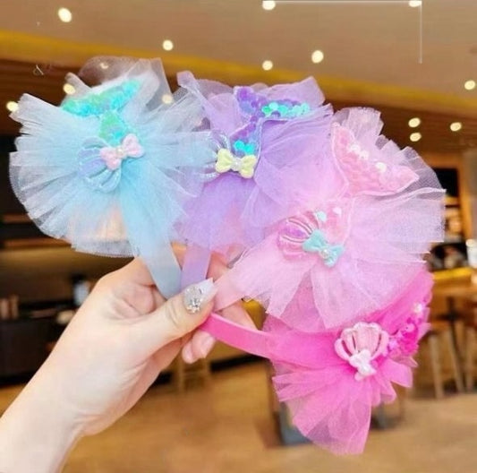 Mermaid Tail Tulle Headbands