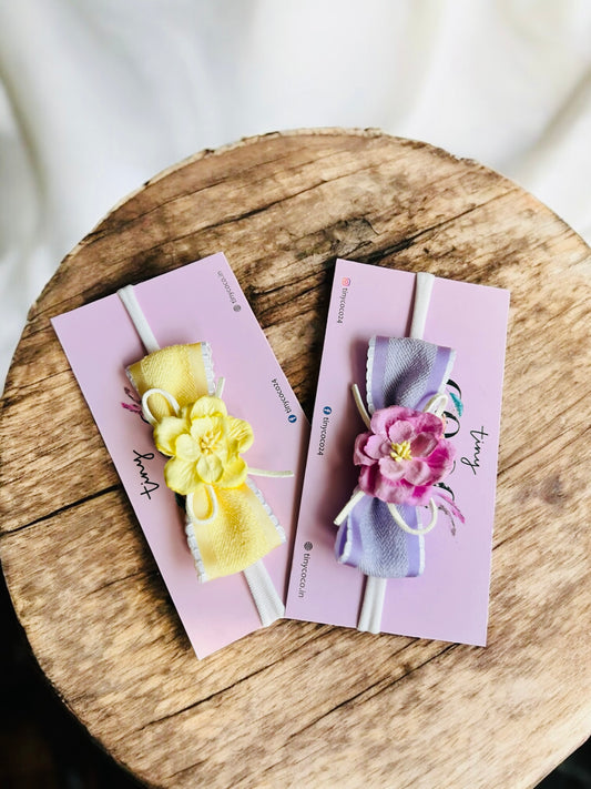Tiny Blooms Soft Headbands
