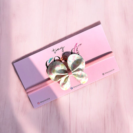 Tiny Tot Butterfly Bow Headband