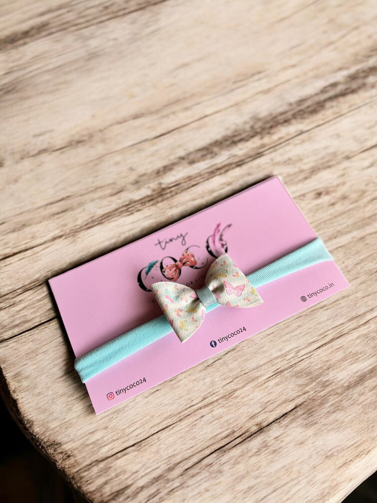 Sky Bloom Bow Headband