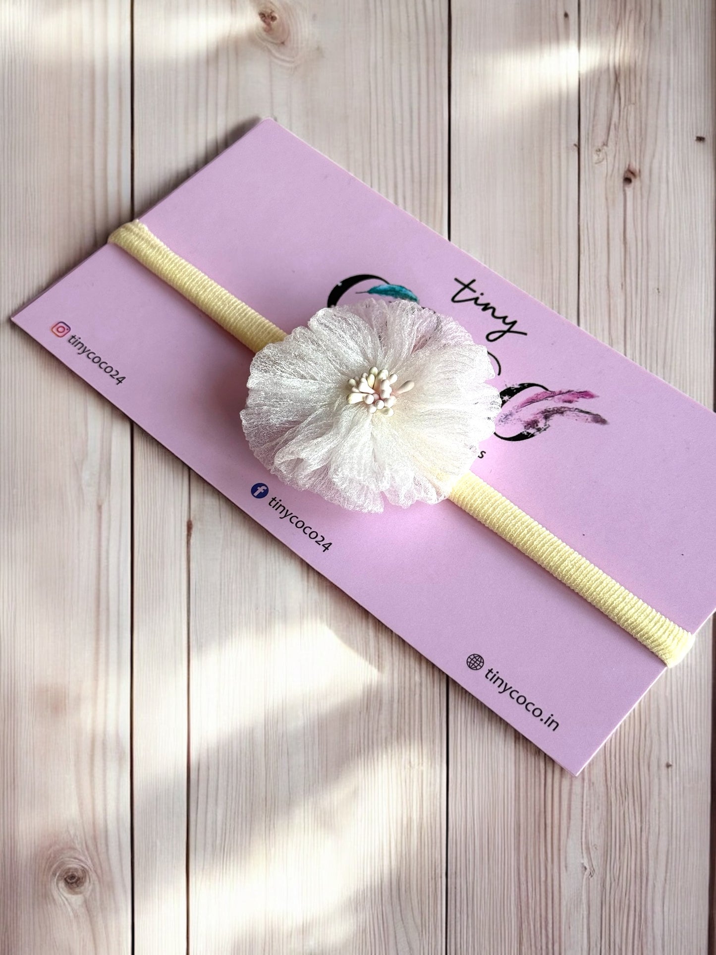 Whisper-Soft Tulle Flower Headband