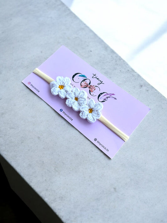 Tiny Daisy Chain Headband