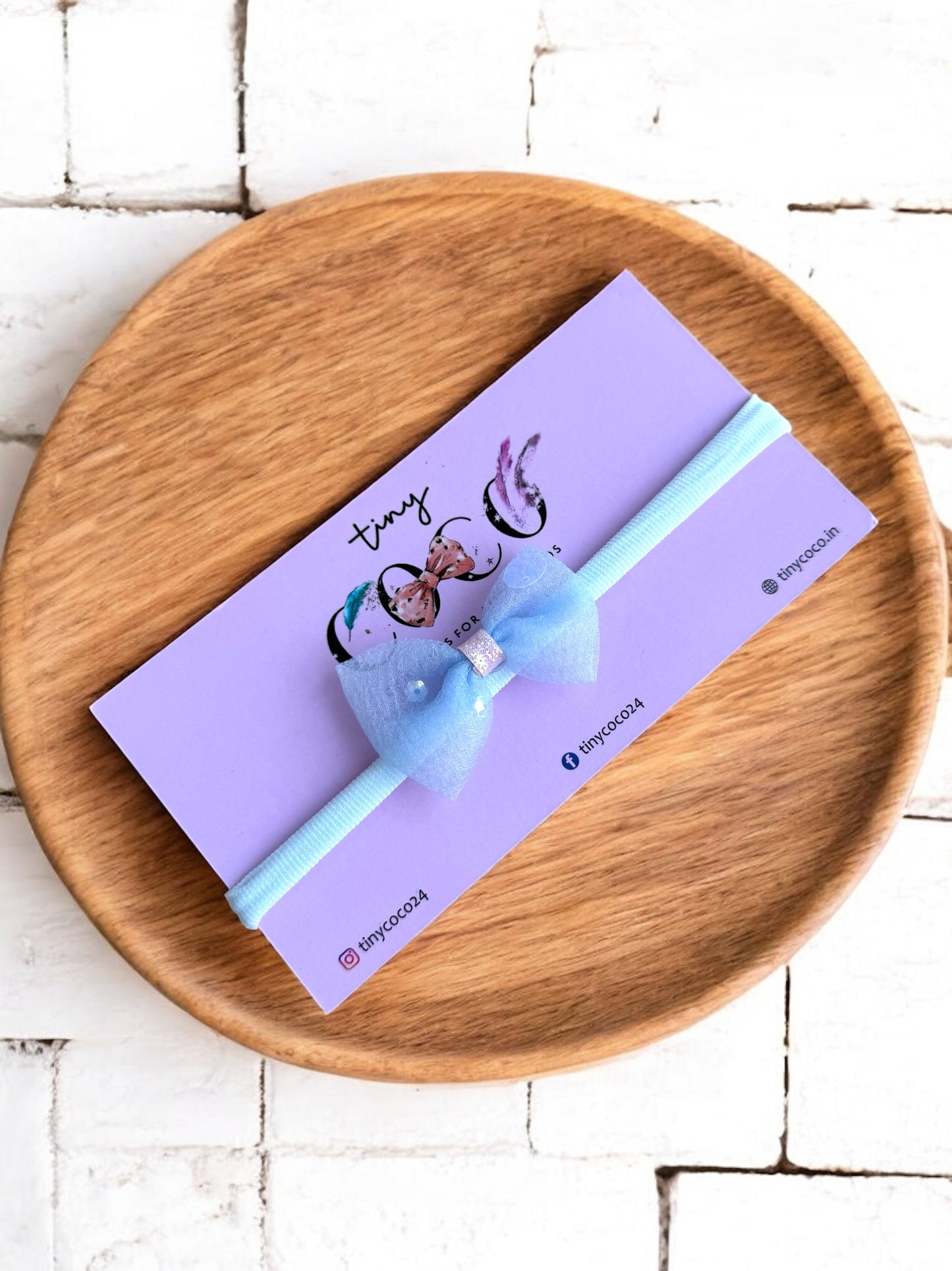 Glimmer Bow Headband