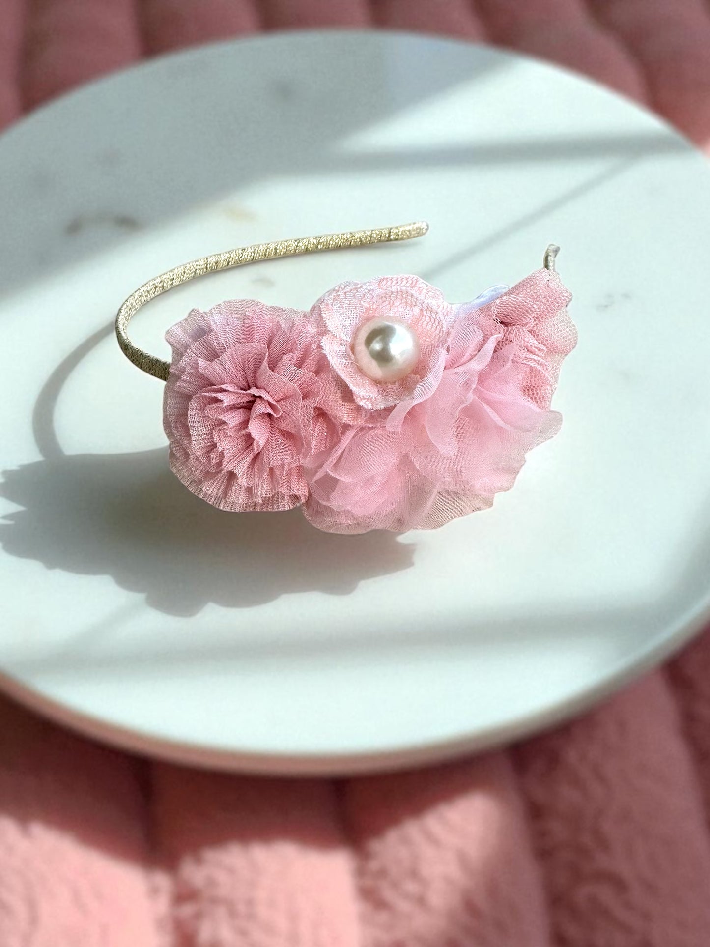 Pearl Blossom Headband