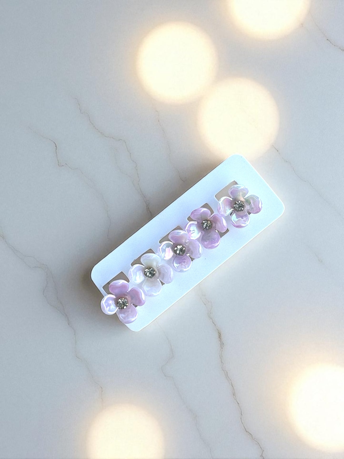 Opalescent Bloom Snap Clip Set
