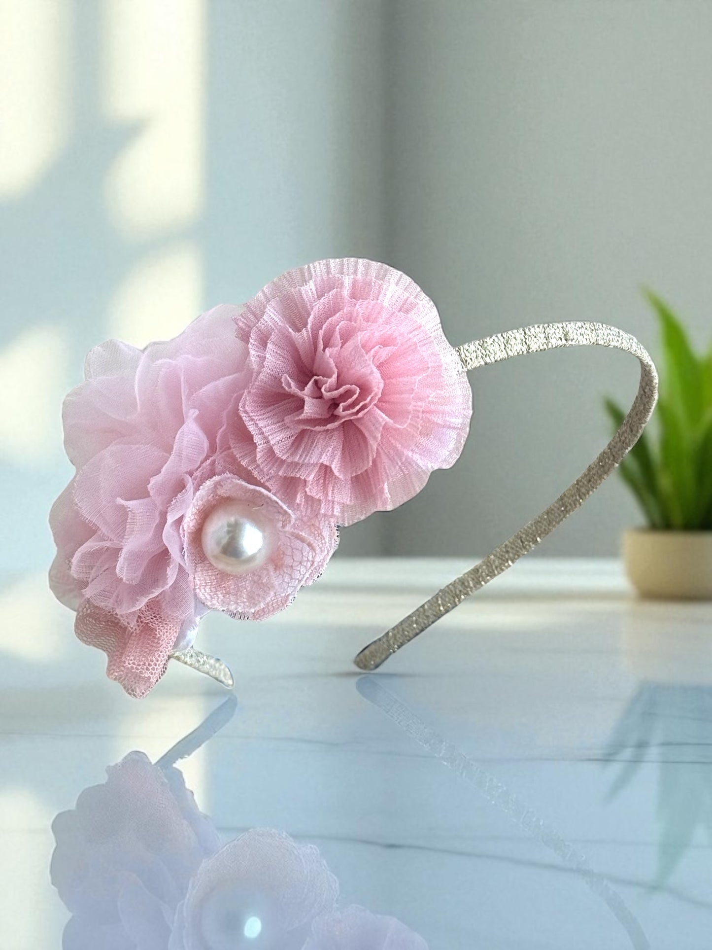 Pearl Blossom Headband