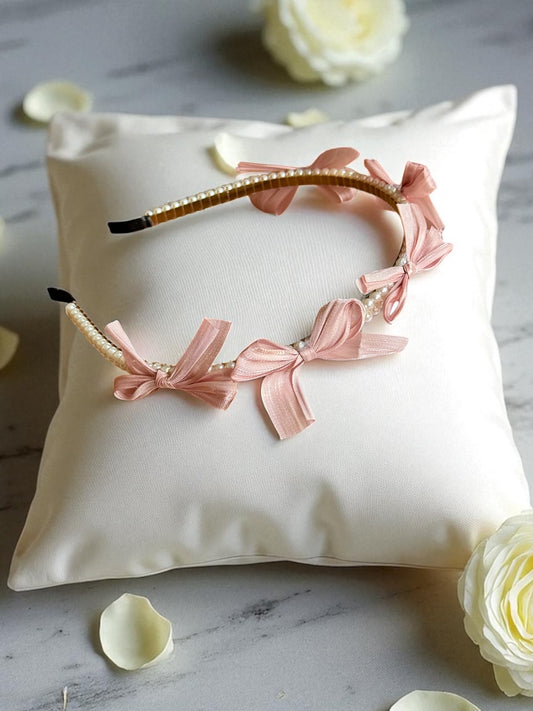 Pearl & Bow Headband