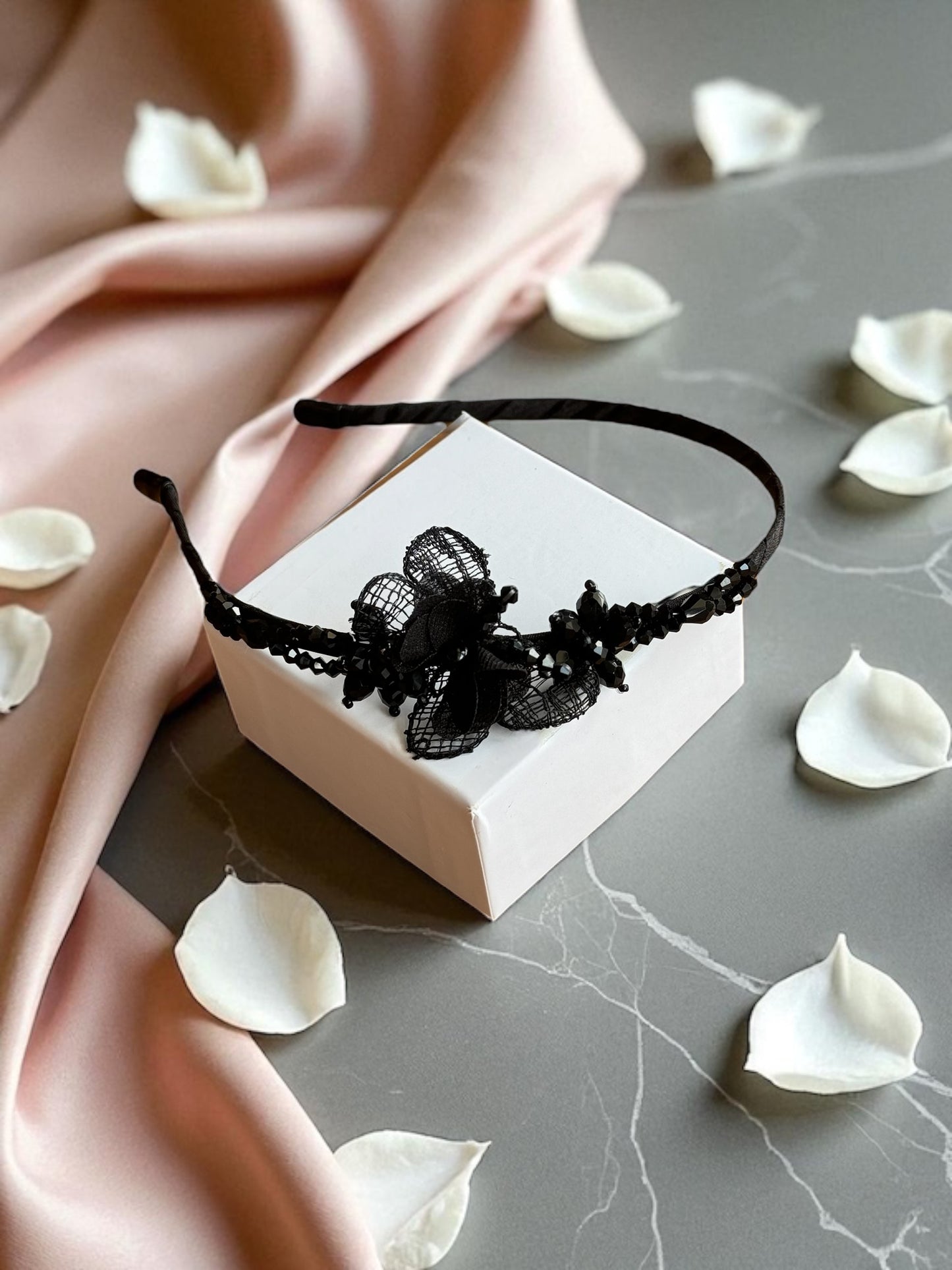 Festive Floral Charm Headbands