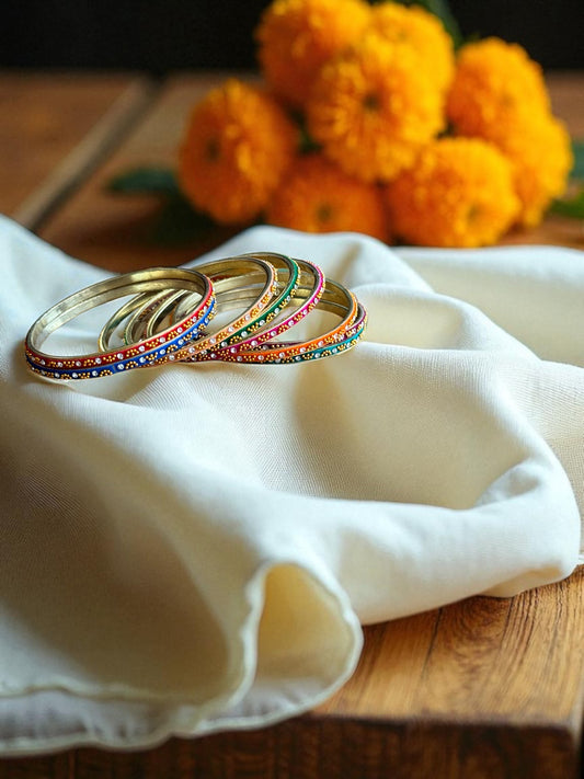 Colorful Heritage Bangle Set