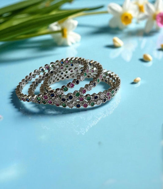 Radiance Gemstone Bangles