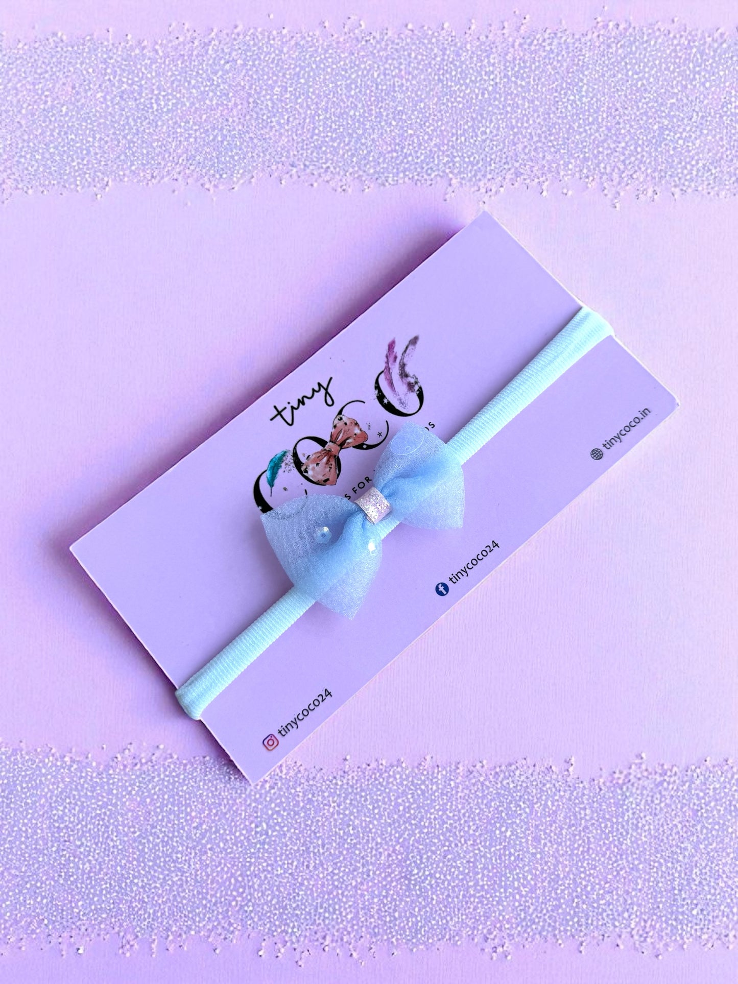 Glimmer Bow Headband