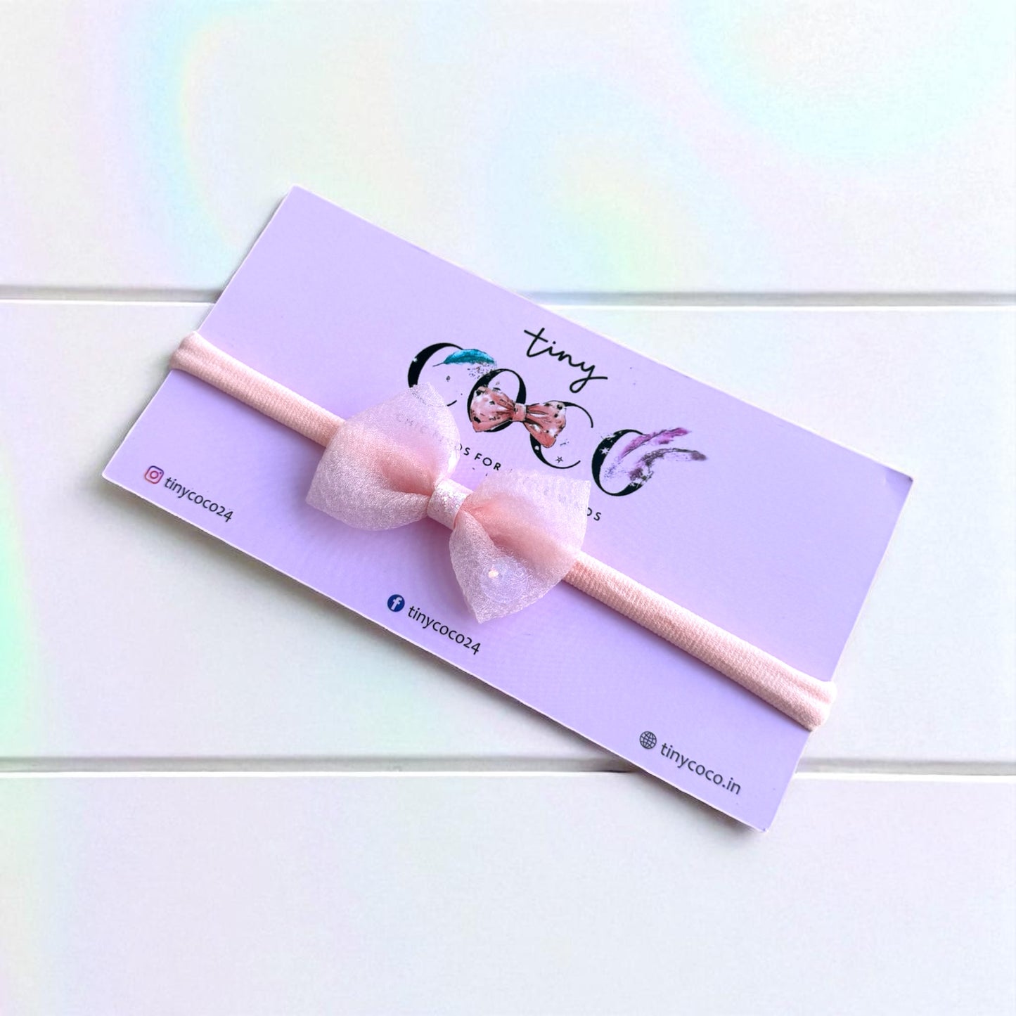 Glimmer Bow Headband