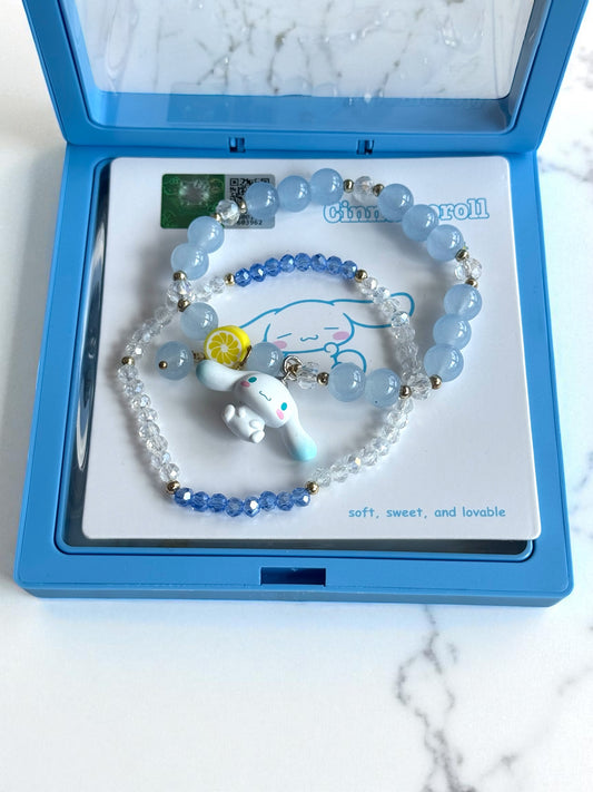Cinnamoroll Dreams Charm Stacking Bracelets