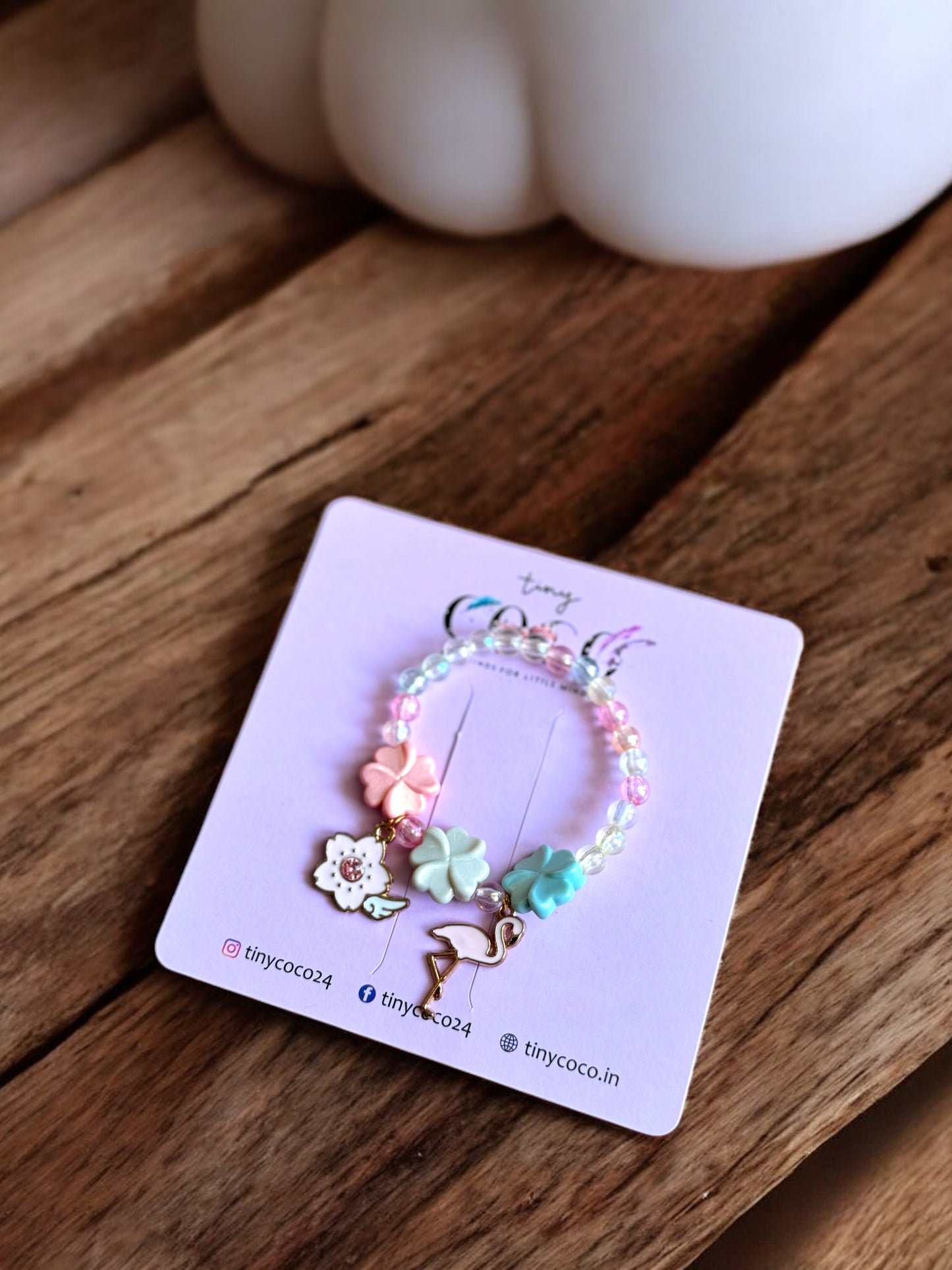 Dainty Enamel Charm Bracelets (Assorted)