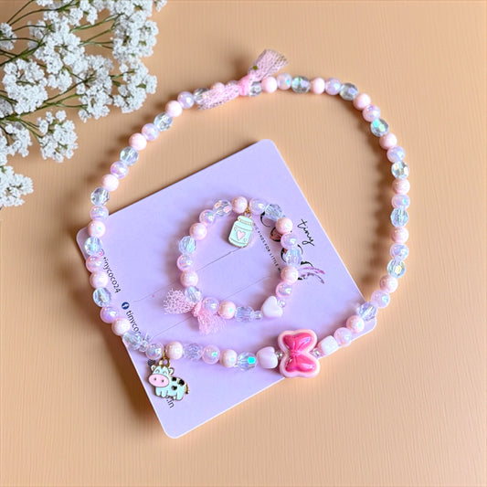 Moo-velous Milkshake Jewelry Set