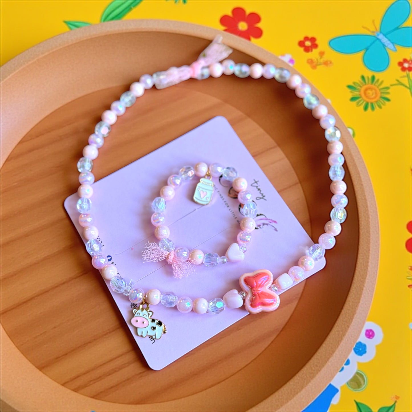 Moo-velous Milkshake Jewelry Set