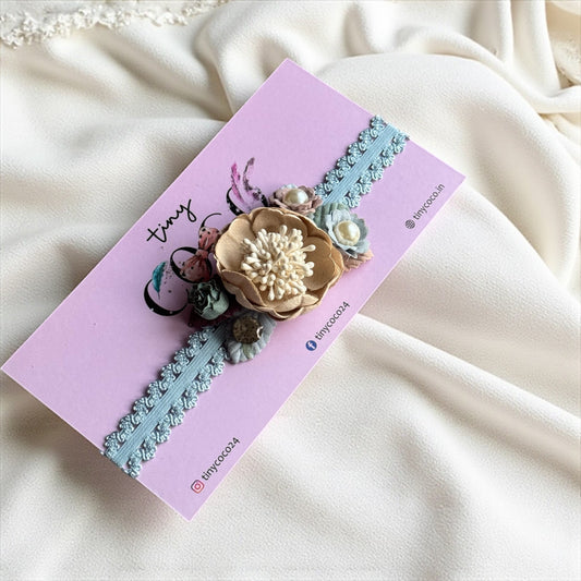 Earthy Chic Floral HeadBand