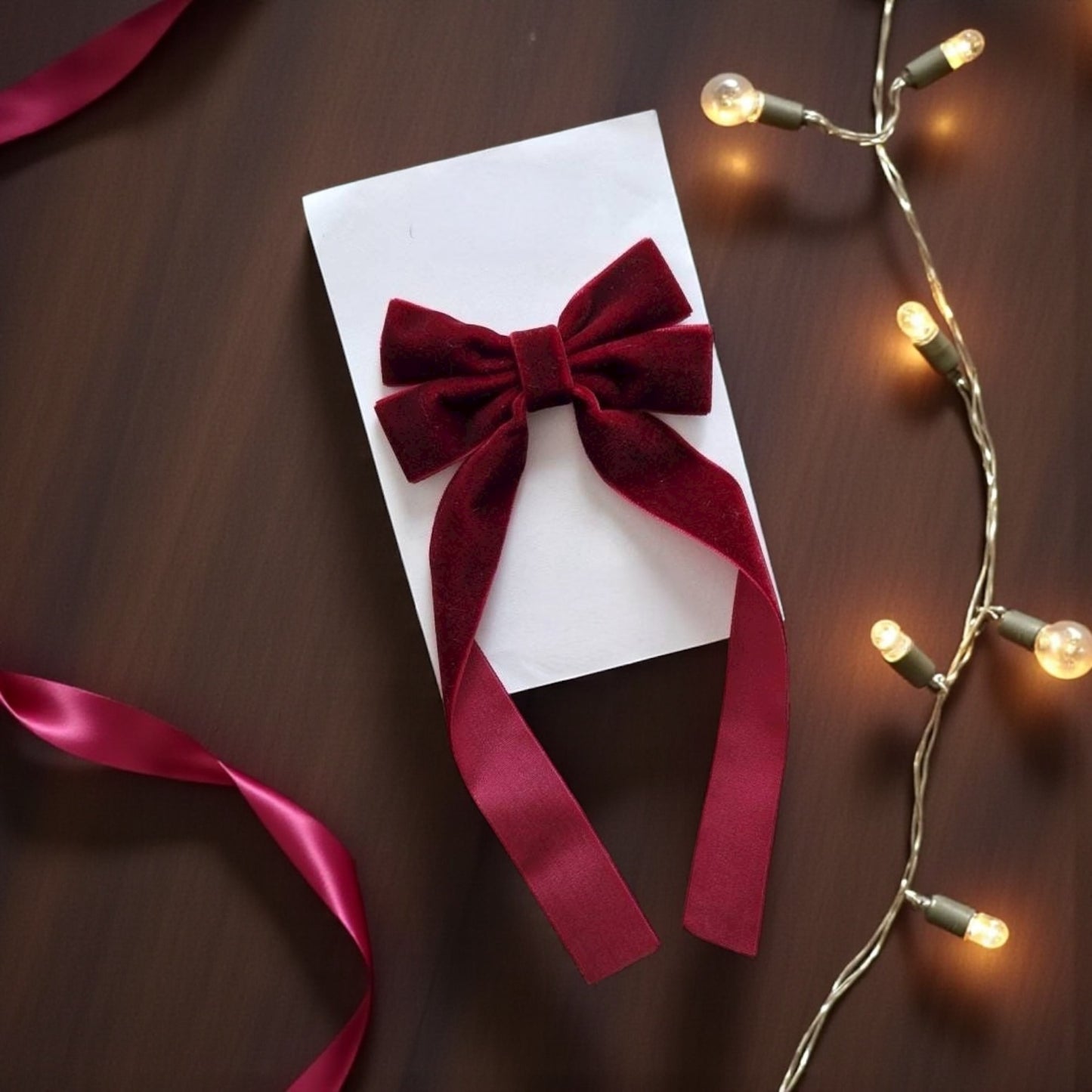 Emerald Holiday Velvet Bow