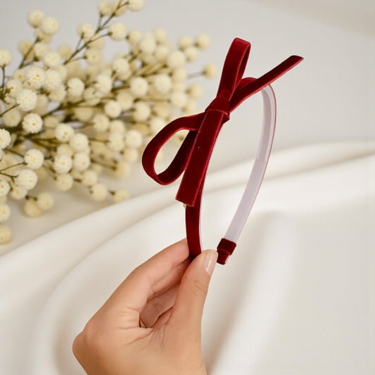 Royal Velvet Christmas Headband