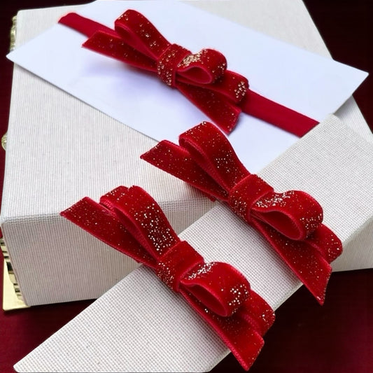 Crimson Sparkle Baby Band