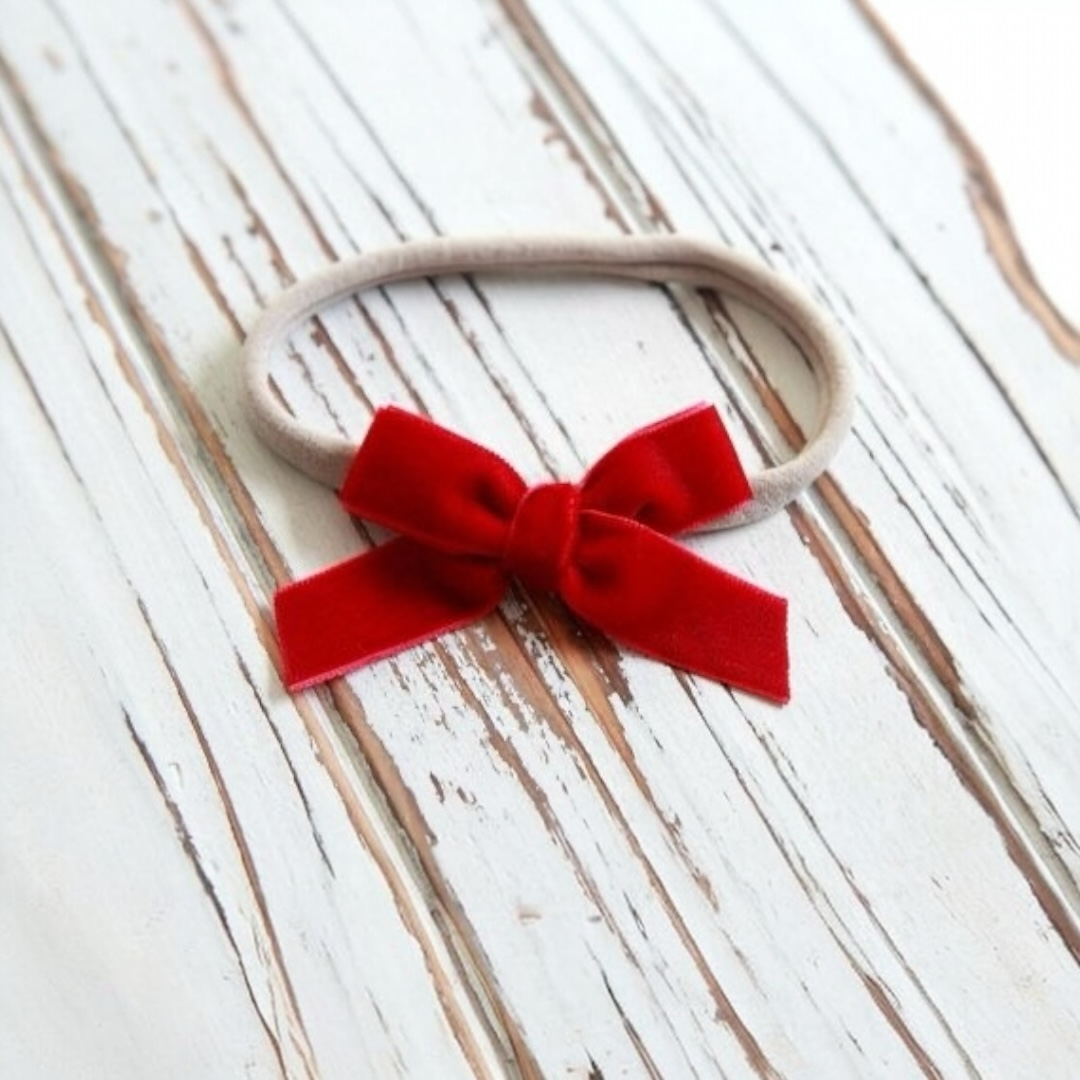 Tiny Velvet Noel Baby Band