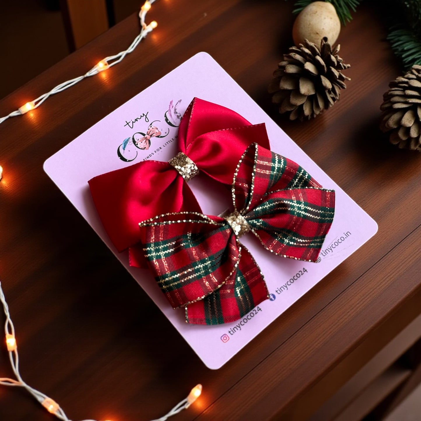 The Classic Holiday Bow Set (2-Pack)