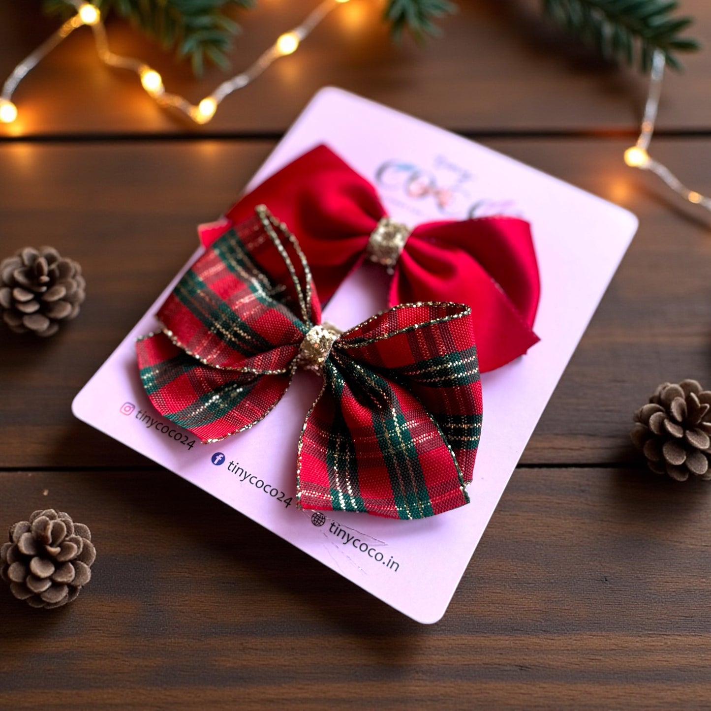 The Classic Holiday Bow Set (2-Pack)