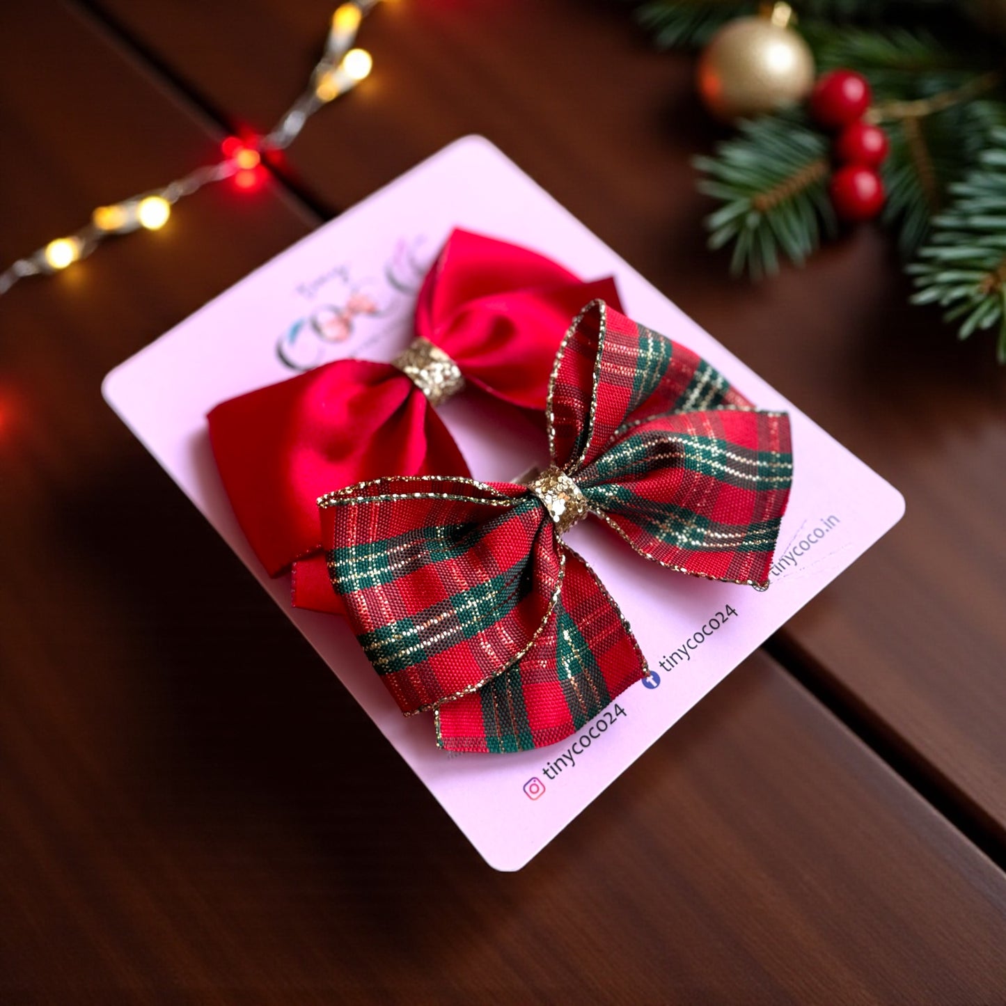 The Classic Holiday Bow Set (2-Pack)