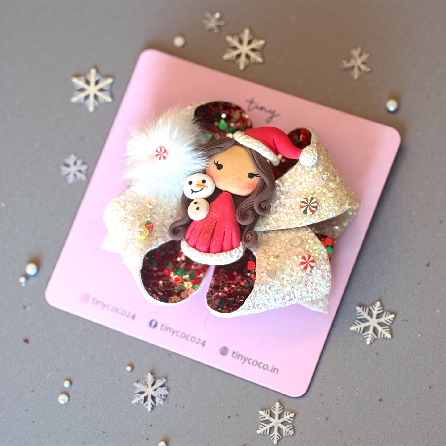 Winter Wonderland Statement Bow