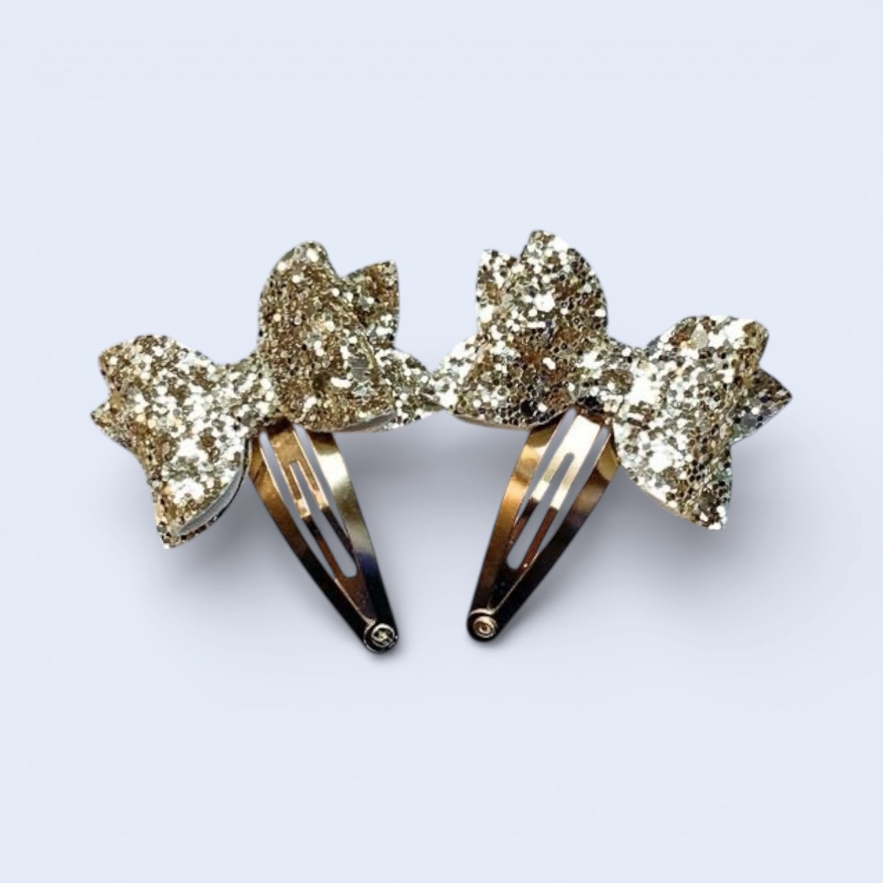 Golden Glitz Mini Snap Clip Duo