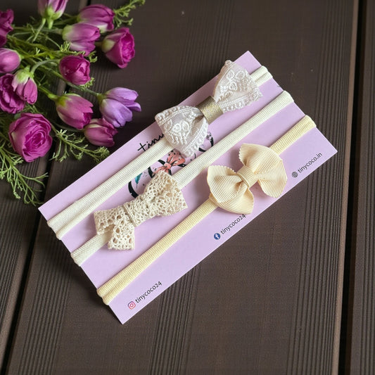 Vanilla Blossom Artisan Trio