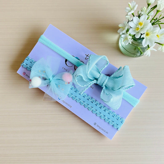 Azure Skies Headband Duo